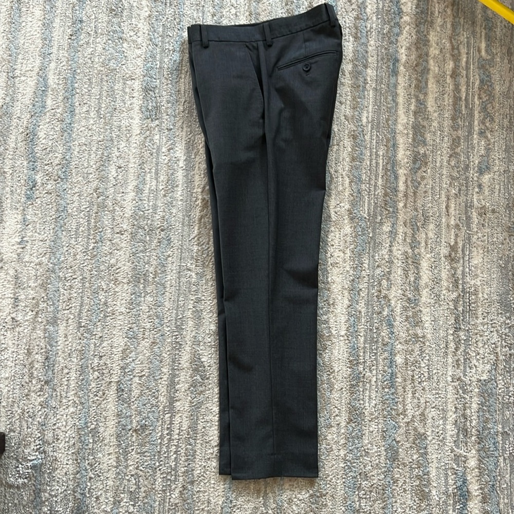 J. Crew Thompson men’s gray Pants tapered tailored modified 29x28.5 wool blend